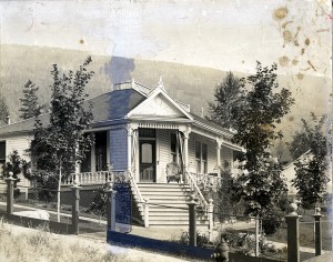 The Houston house, still standing today