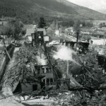 The Strathcona Fire next day