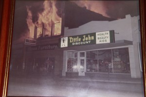 1976 Fire in Nelson Home Furnishings