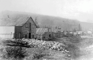 Donald, BC, where Houston established his first newspaper, The Truth, in 1887.