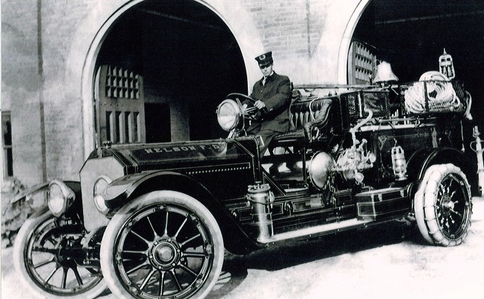 A 1921 LaFrance Soda Acid Engine